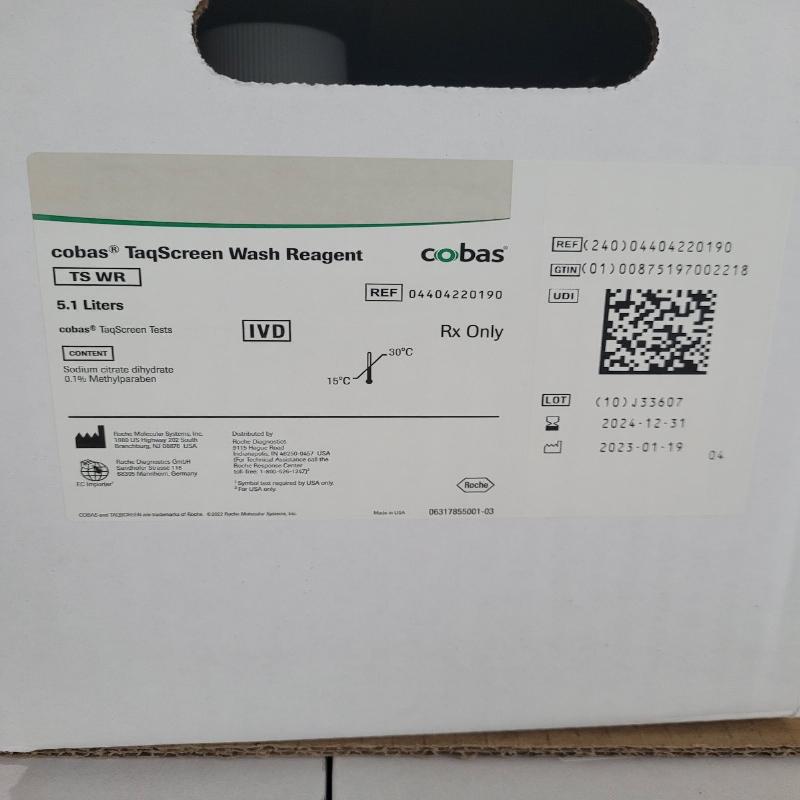Промивний реагент cobas® TaqScreen, 5,1 л (L)